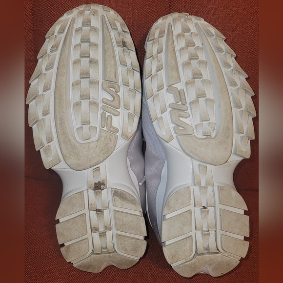 Women’s Fila Lavender Disruptor II Sock Monomesh - Size 9 - Picture 14 of 14